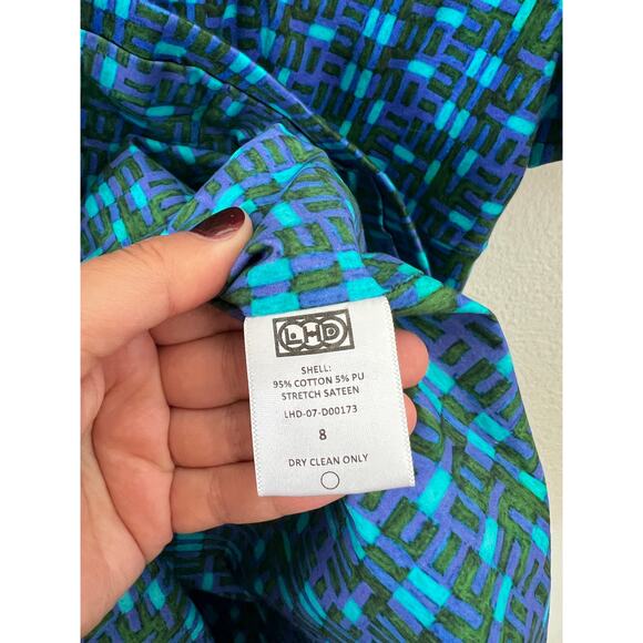 LHD Pedra Bonita Mini Dress Blue size US 8 - Picture 9 of 10